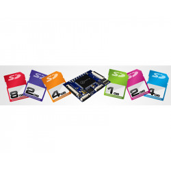 Wiikey Fusion print + kabler Wiikey Fusion print + kabler